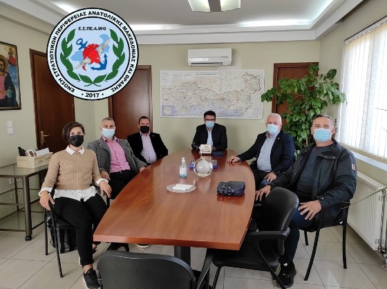 ΕΣΠΕΑΜ/Θ: Συνάντηση με τον Αντιπεριφερειάρχη Έβρου, κ. Δημήτριο Πέτροβιτς.